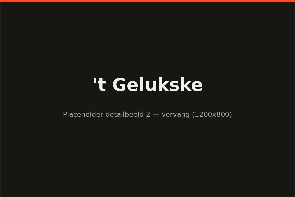 Detailbeeld 2 van het project voor 't Gelukske