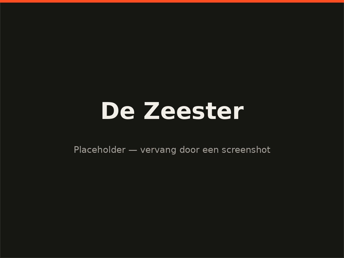 Werk voor De Zeester