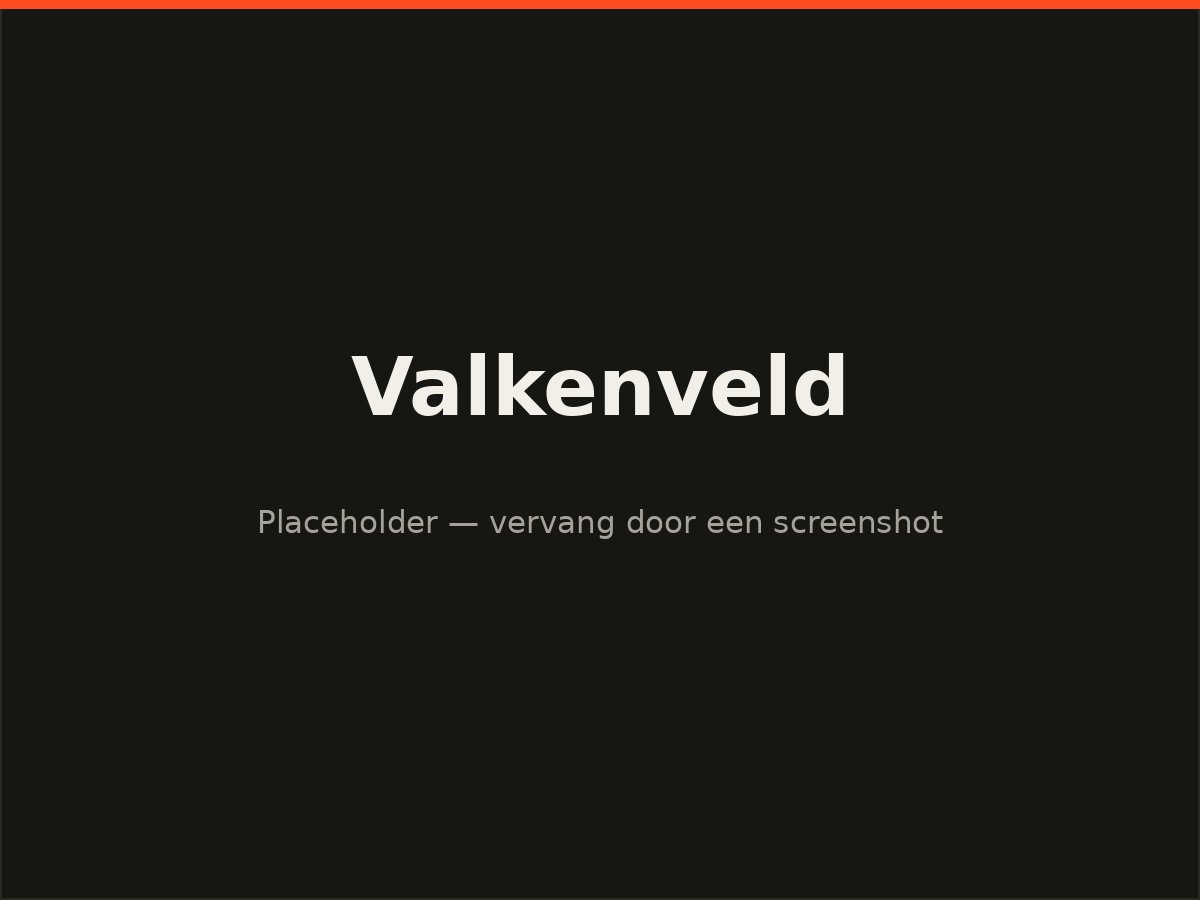 Werk voor Valkenveld